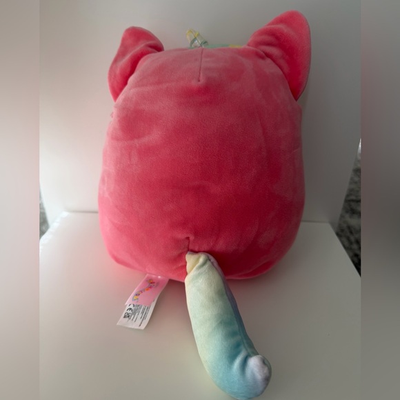 SQUISHMALLOW 8 inch Sienna the Pink Starry Eyed Caticorn - Picture 2 of 2